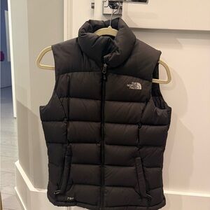 The North Face Dark Puffer Vest
